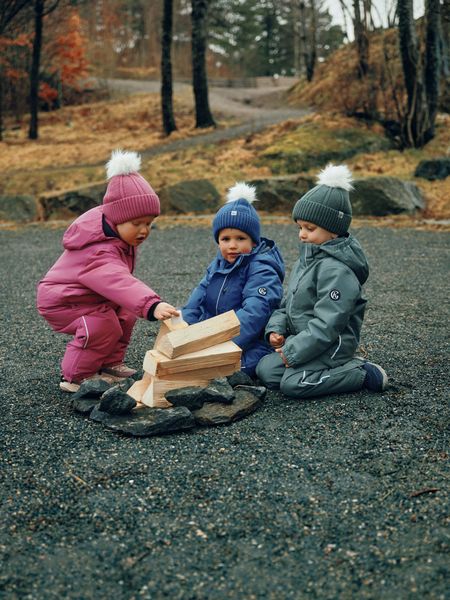 Gullkorn design, Monzo vinterdress varm rosa