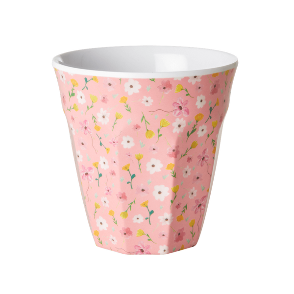 Rice, kopp pink flowerprint