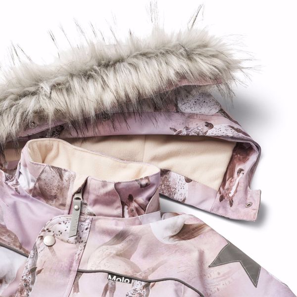 Molo, Polaris fur vinterdress dreamy forest