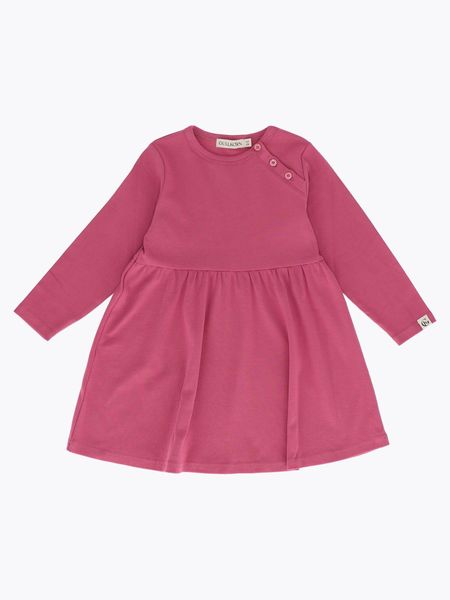 Gullkorn, Villvette kjole varm rosa