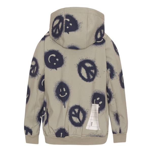 Molo Cloudy happy rock softshelljakke