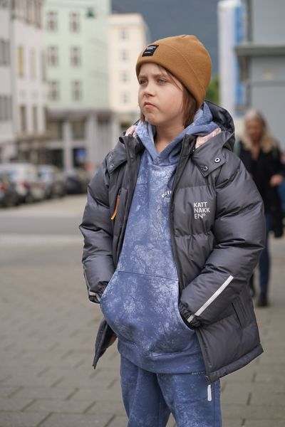 Kattnakken , Boblejakke sludd junior kattesvart